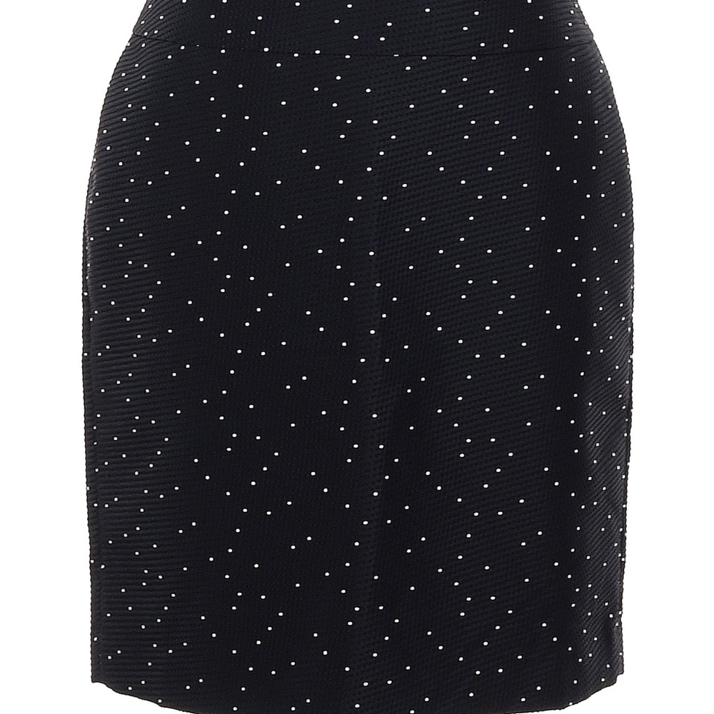 Ann Taylor Black and White Mini Skirt